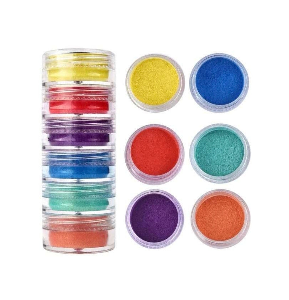Regular Mica Powder(Set of 6) - PP005