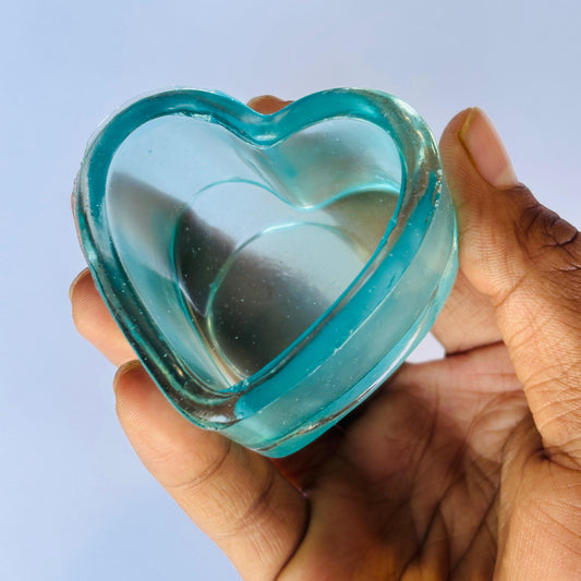 Heart TeaLight Blue(Pack of 5) - PI132