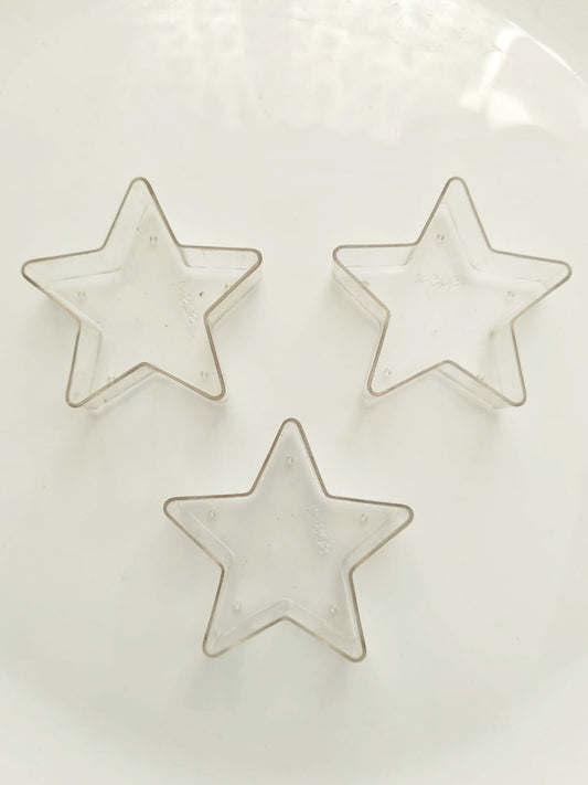 Polycarbonate Tealight Cups Star(6 cm) - PI147