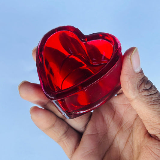 Heart TeaLight Red(Pack of 5) - PI128