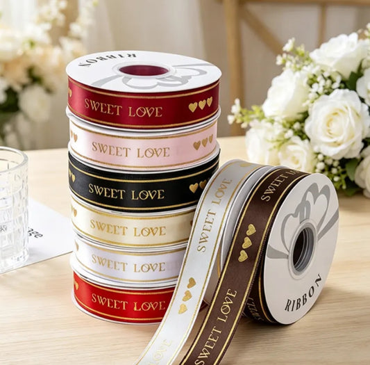 Sweet Love Ribbon(2.5cmx 30 meter)