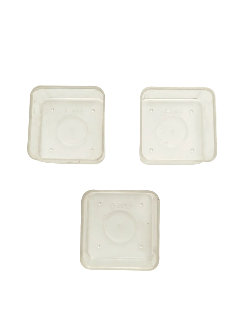Polycarbonate Tealight Cups Square(3.7 cm) - PI076