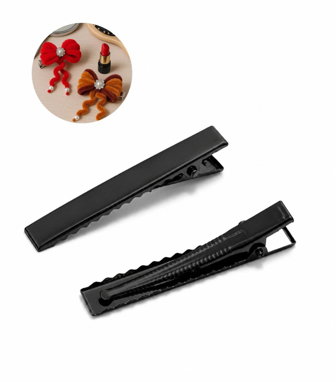 Black Hair Clip(Pack of 10) - TSC130