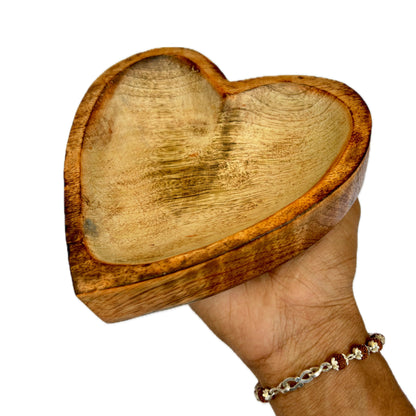 Wooden Heart Big(6×1.5inch) - WB002
