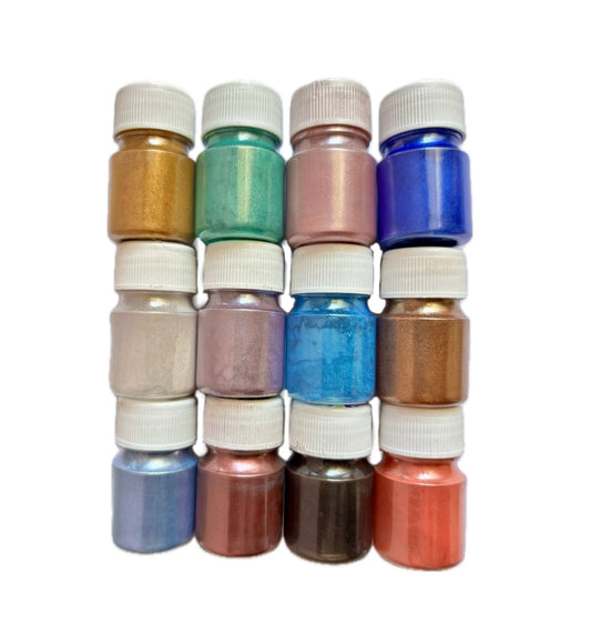 Assorted Mica Powder
(Set of 12) - PP001