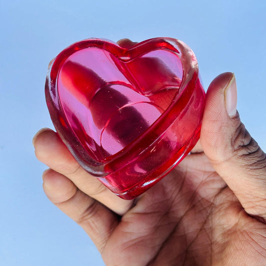 Heart TeaLight Light Red(Pack of 5) - PI127