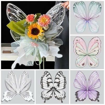 Butterfly Bouquet Wings(Pack of 10) - PI190