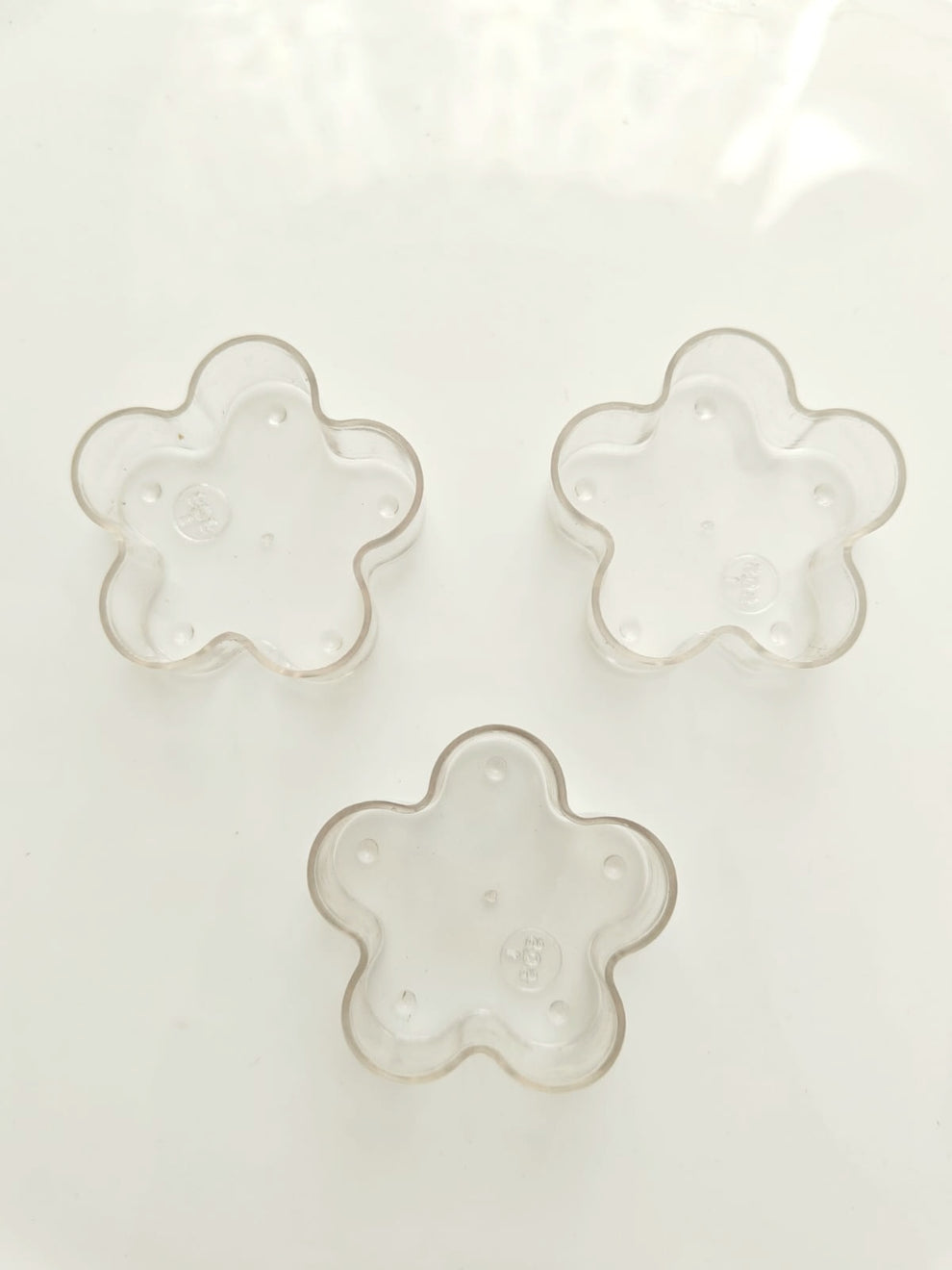 Polycarbonate Tealight Cups Flower(4.5cm) - PI074