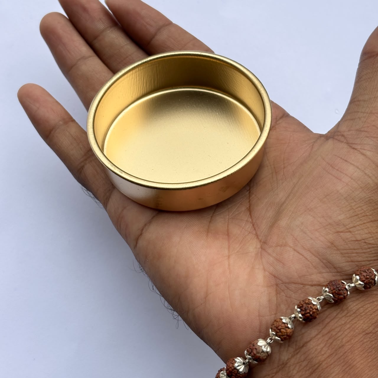 Golden Tea Light Cups Big(Pack of 10) - PI233