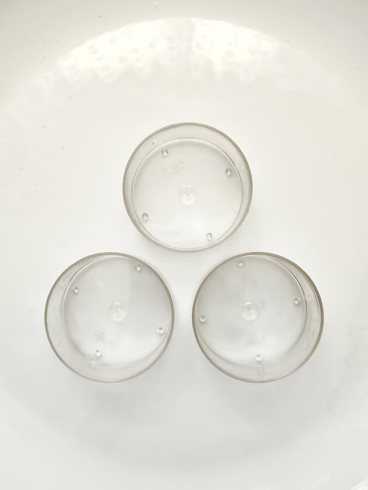 Polycarbonate Tealight Cups Round(4 cm) - PI075