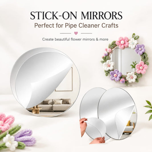 Stickable Mirrors Oval -TSC136