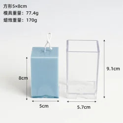 Acrylic Square Pillar Mold GB086