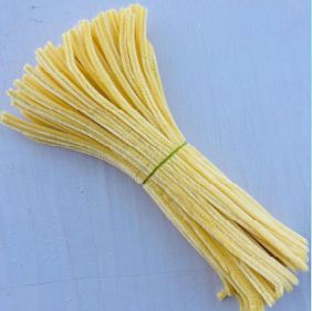 Fluffy velvet pipe cleaner One pack contains 100pcs TSC070 - TSC121